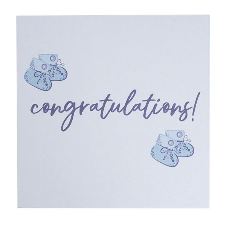 Congratulations Baby Boy Card